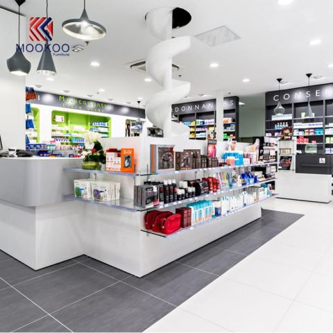 Troscán Taispeántais MDF Wood Medicine