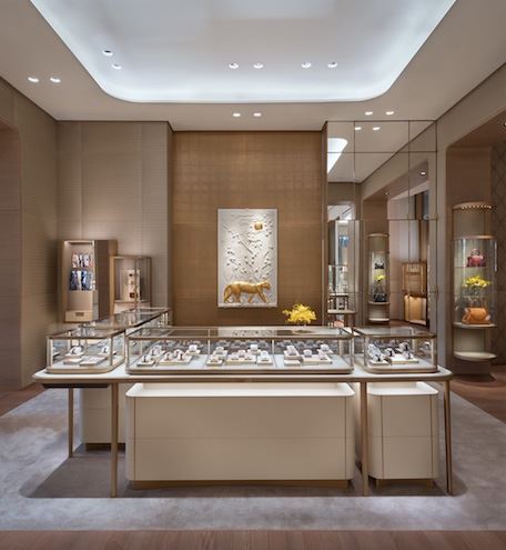 Troscán Seomra Taispeántais Nua Cartier